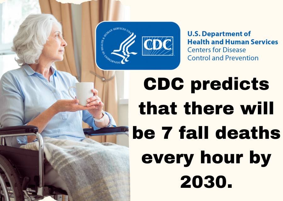CDC Senior Fall Injury Facts 2030